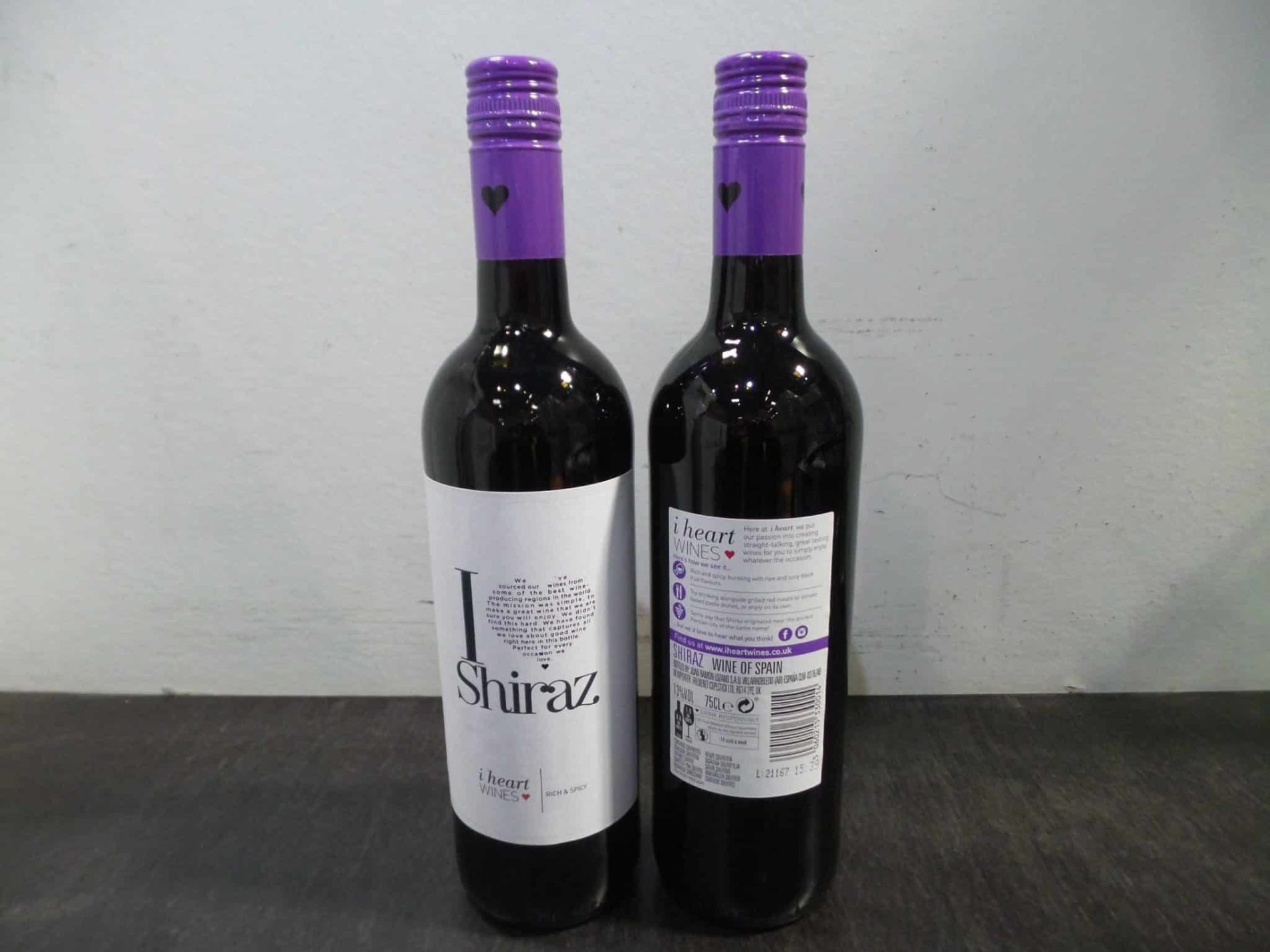 i heart shiraz 75 cl