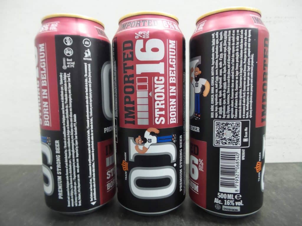 o.j. strong 16% 500ml can