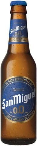 san miguel 0.0% 330 ml bottles