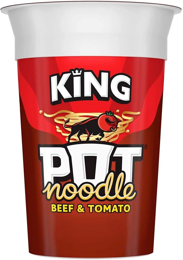 pot noodle beef & tomato king pot
