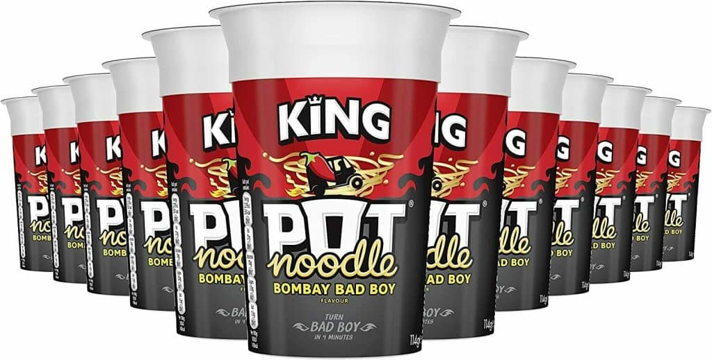 pot noodle king bombay bad boy