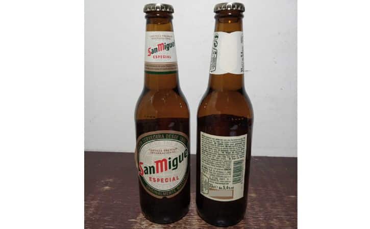 san miguel especial 330ml bottles