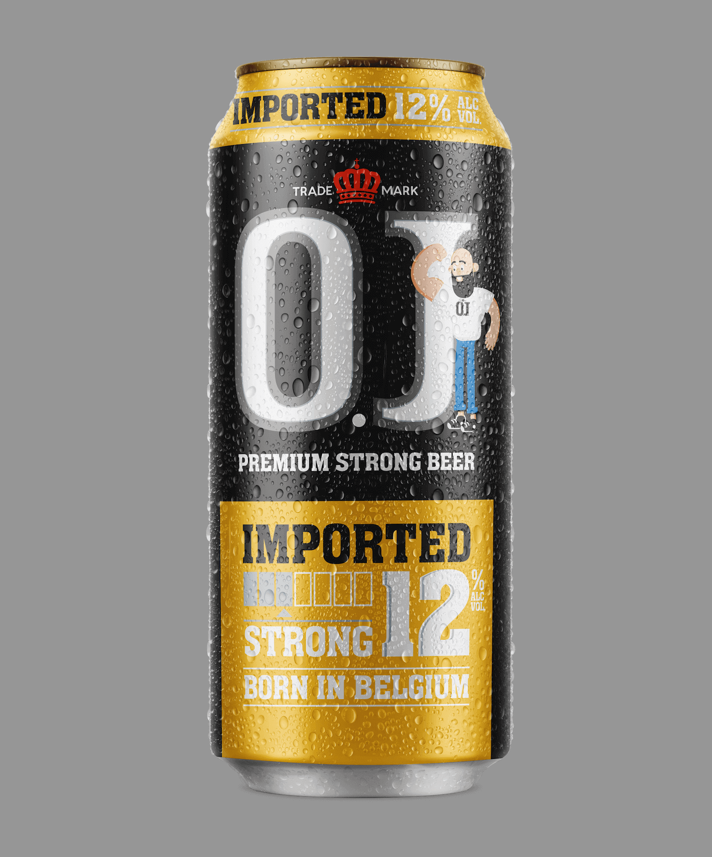 o.j. strong 12% 500ml can