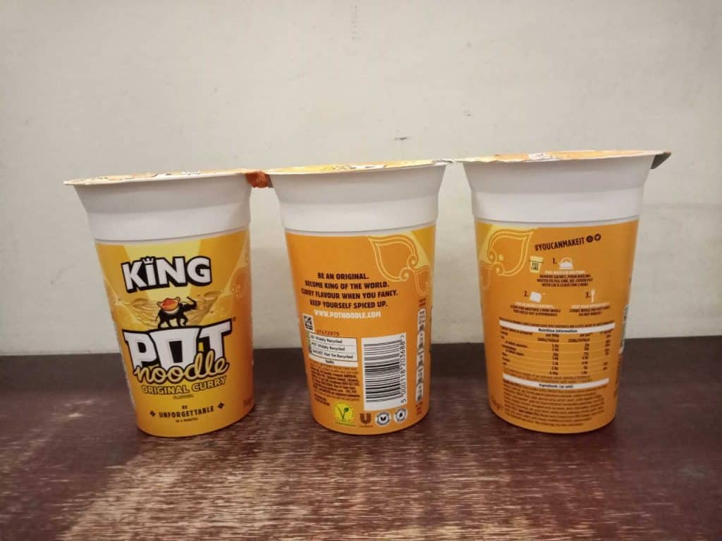 king pot noodle original curry
