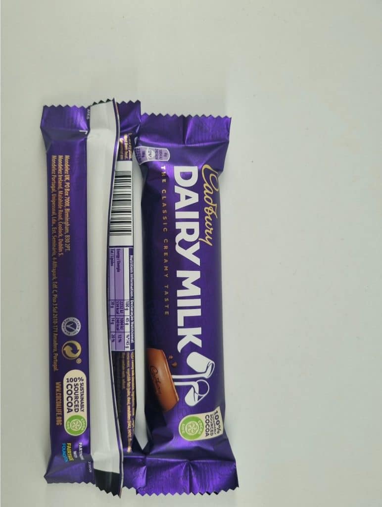 cadburys dairy milk standard