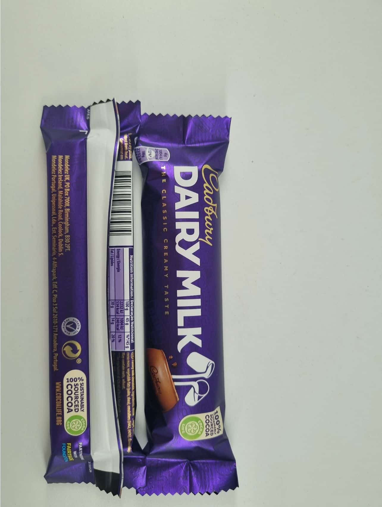 cadburys dairy milk standard