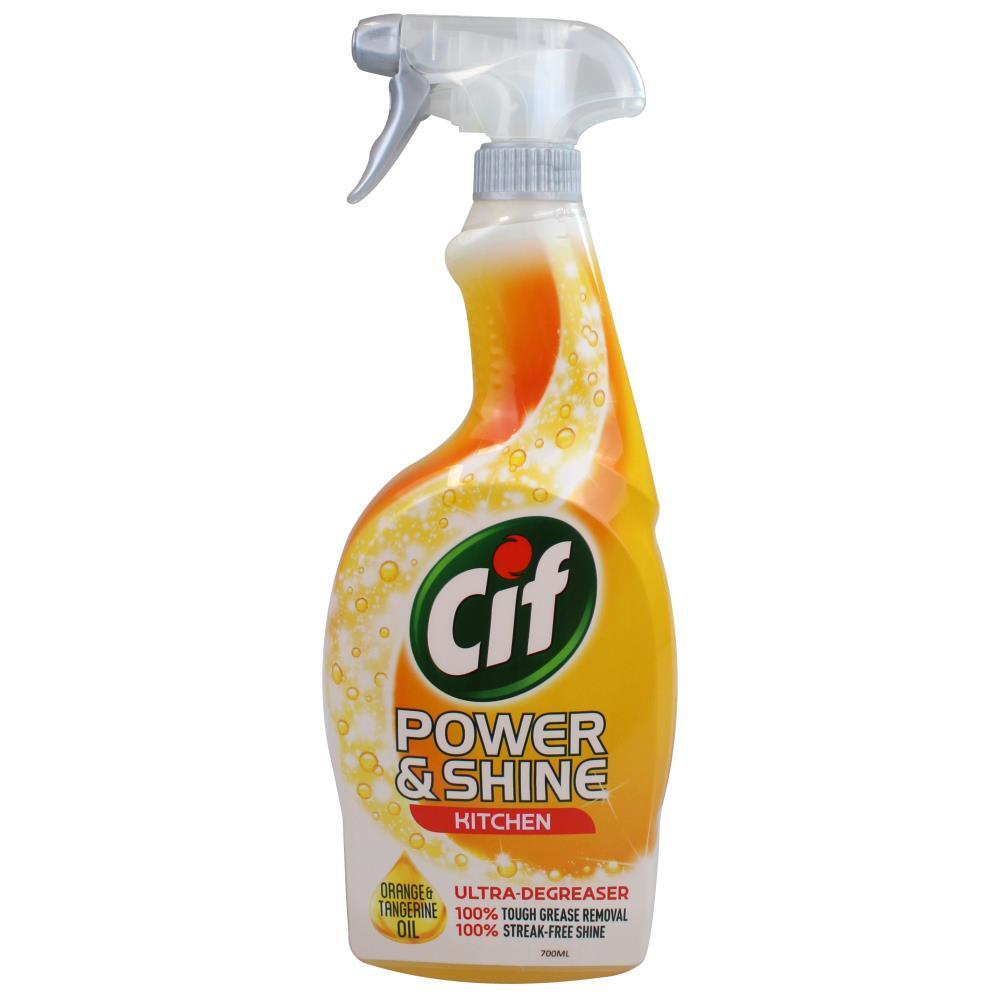 cif power & shine spray kitchen