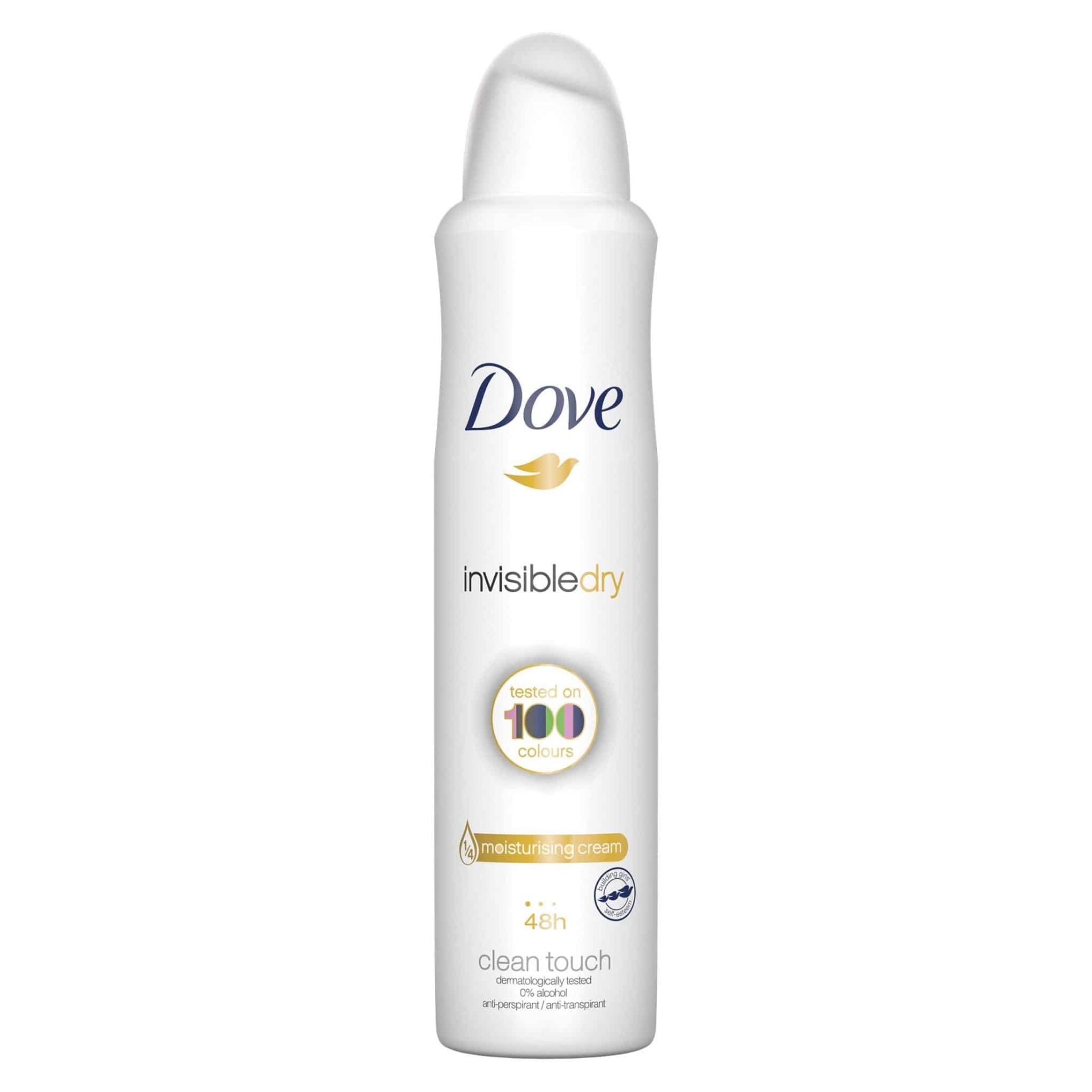 dove invisible dry female antiperspirant deodorant spray 250ml
