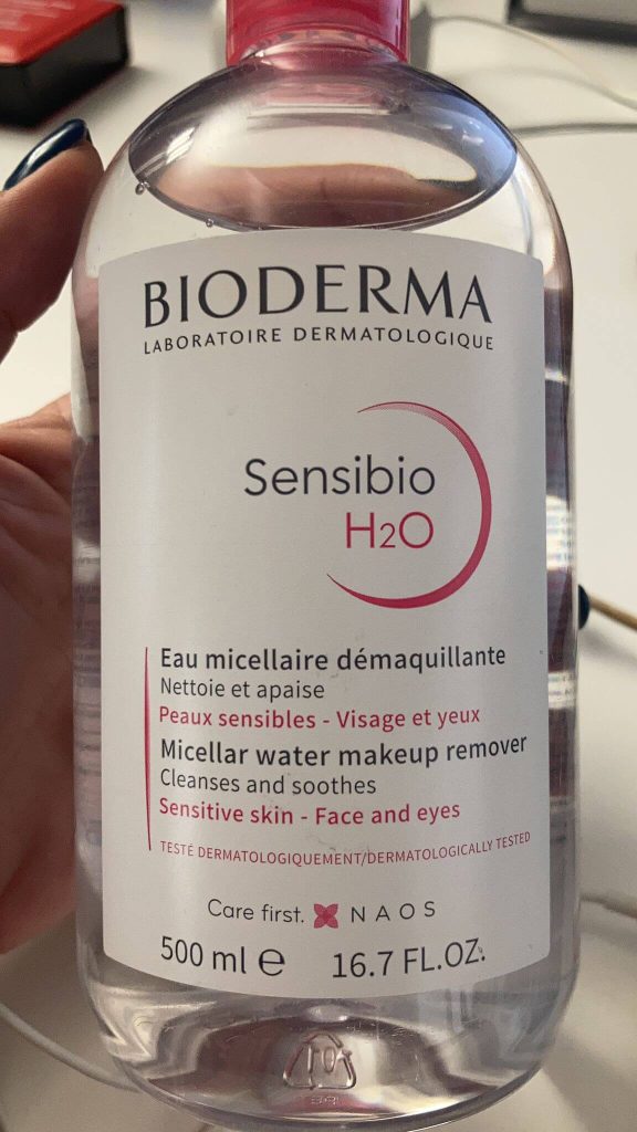 bioderma sensibio h2o micellar water
