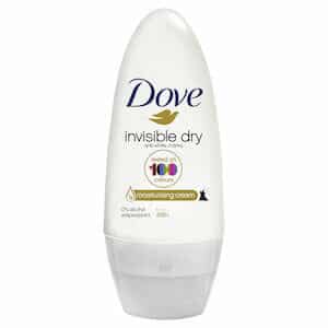 dove invisible dry roll on antiperspirant deodorant 50ml