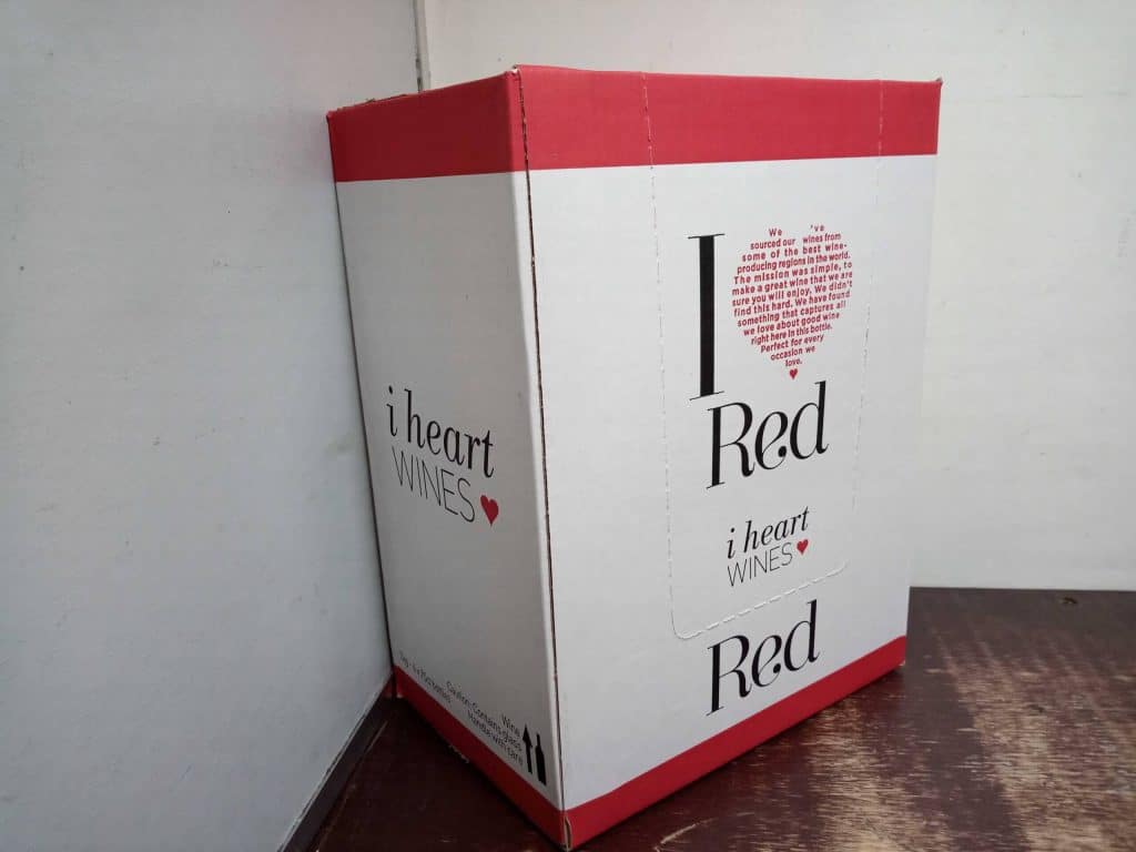 i heart red 6 x 750cl