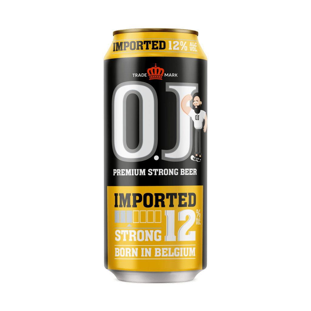 o.j. 12% strong