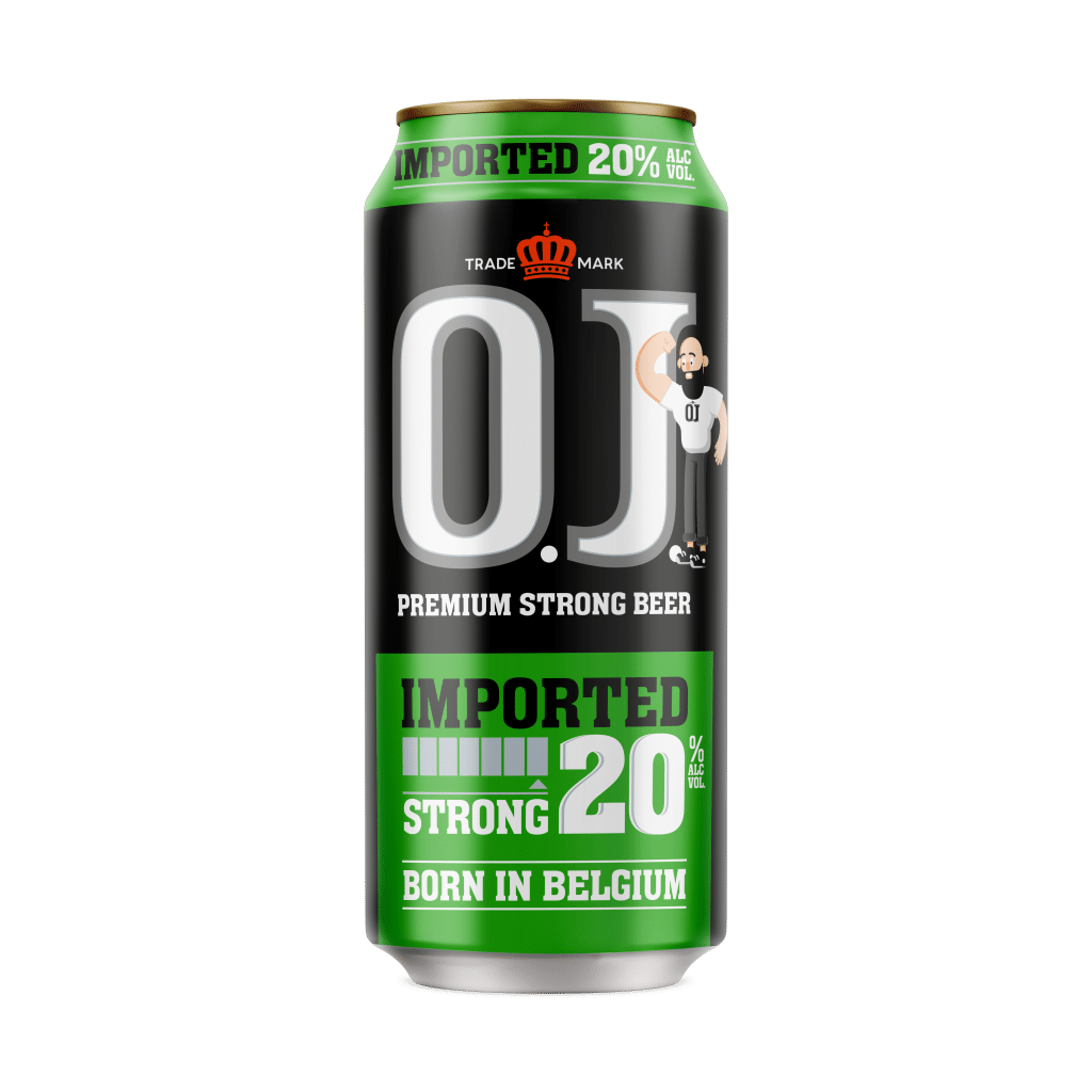 o.j. 20% strong
