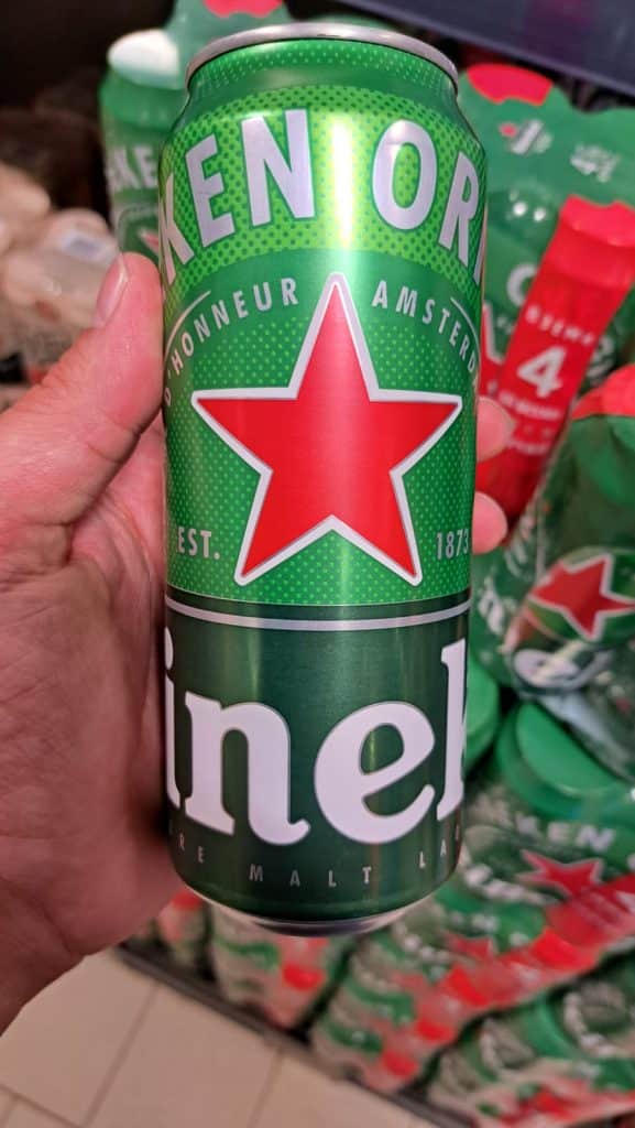 Heineken 50cl can, bulgarian origin