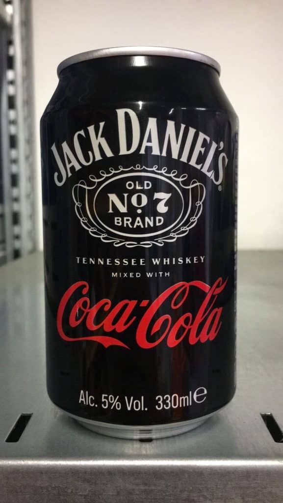 jack daniel's & coca cola mix