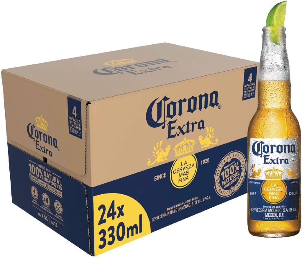 corona 33cl bottles