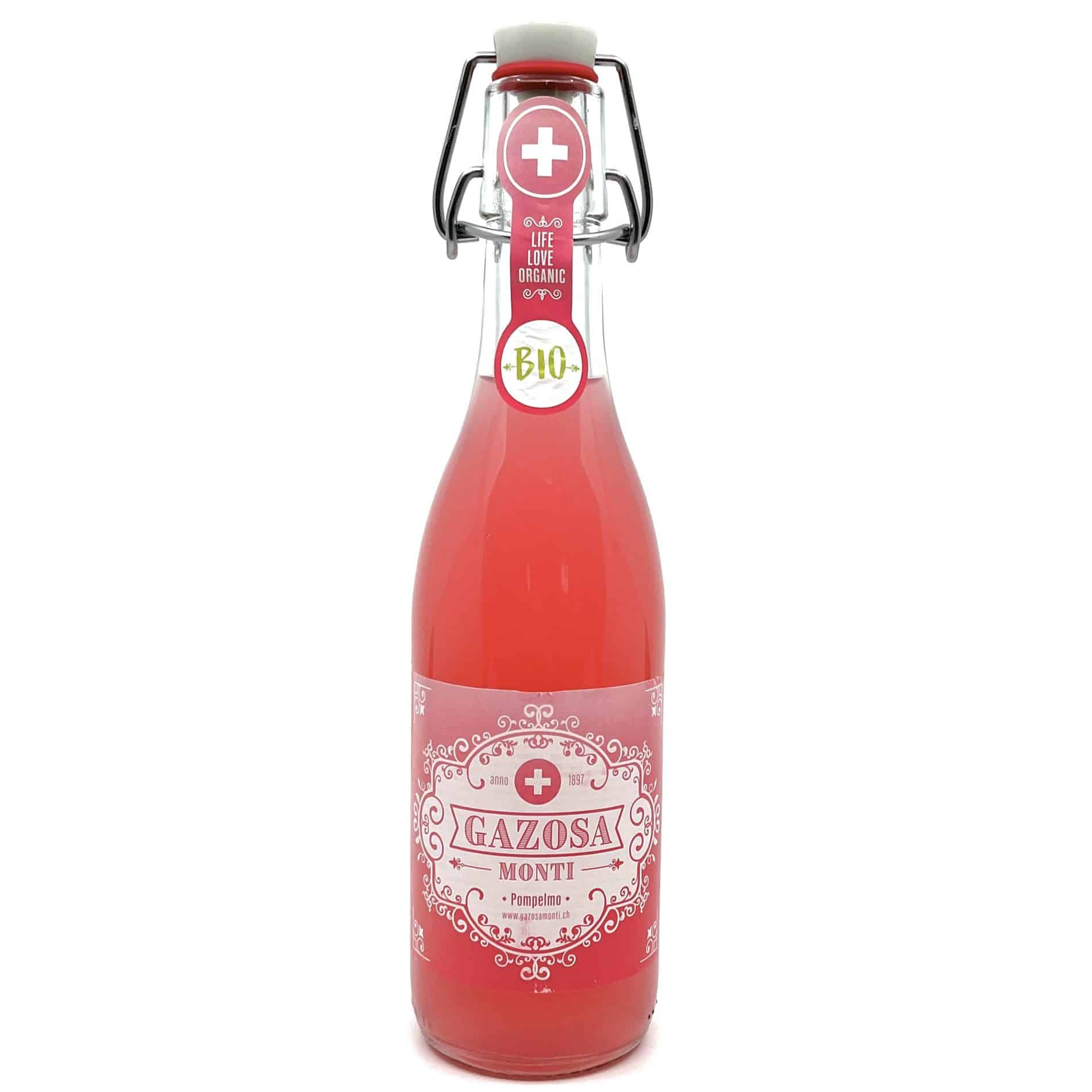 gazosa monti organic 350ml (snaptop bottle)