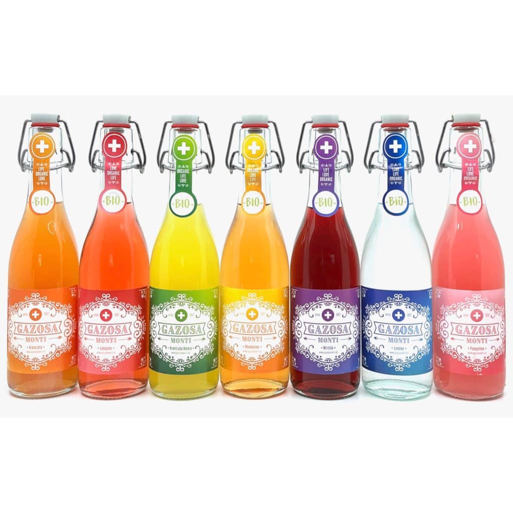 gazosa monti organic 350ml (snaptop bottle)