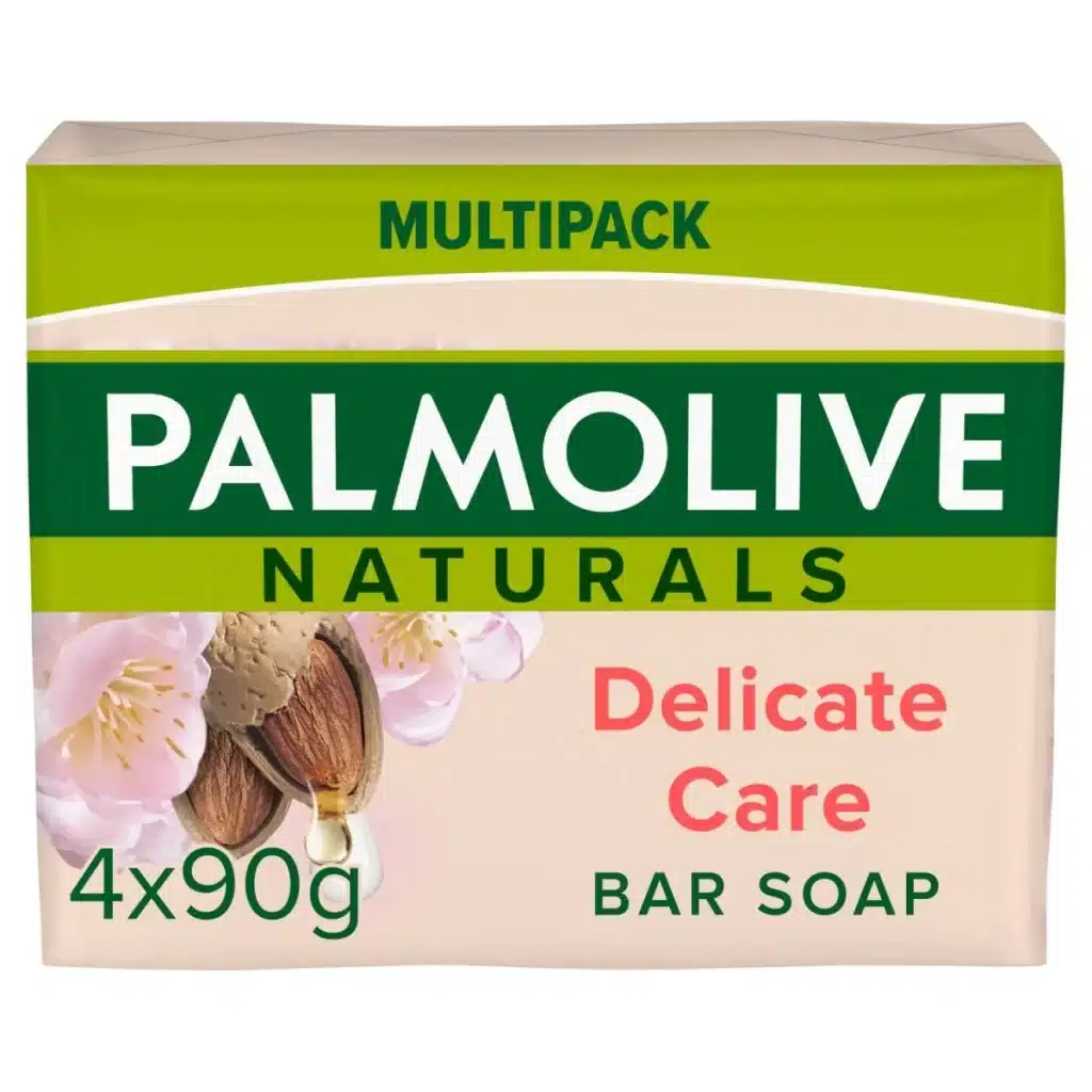 palmolive bar soap 4x90g delicate care 1.46€