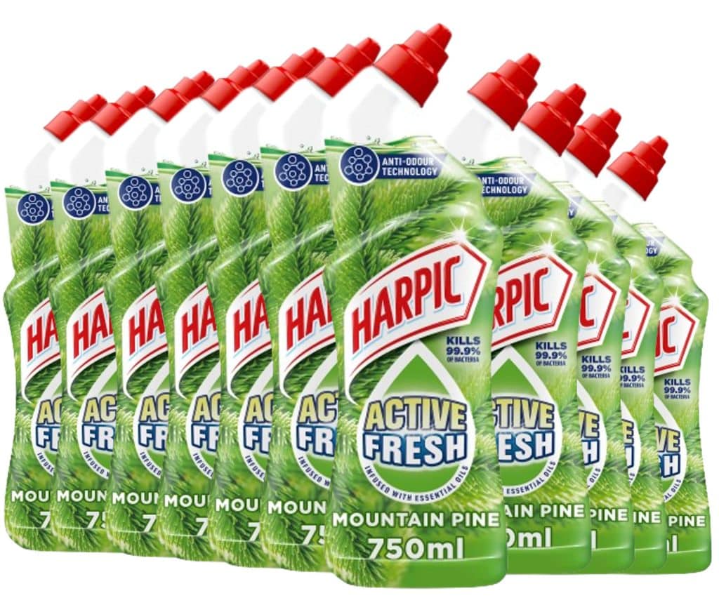 harpic 750ml active fresh mountain pine 1.10 euro