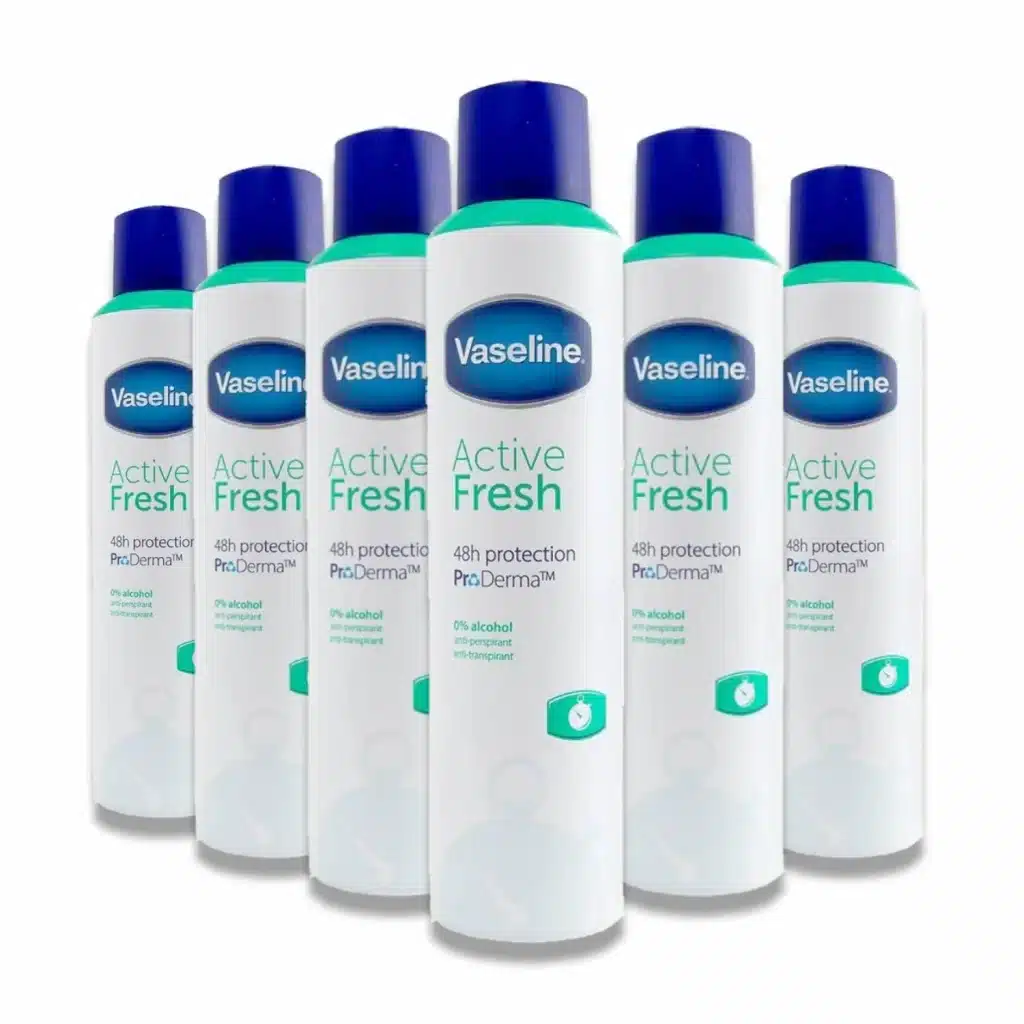 vaseline deo spray 250ml 1.20€